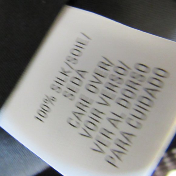 Anne Klein Plaid Mini Skirt sz.4, 100% Silk, Lined - Picture 4 of 7